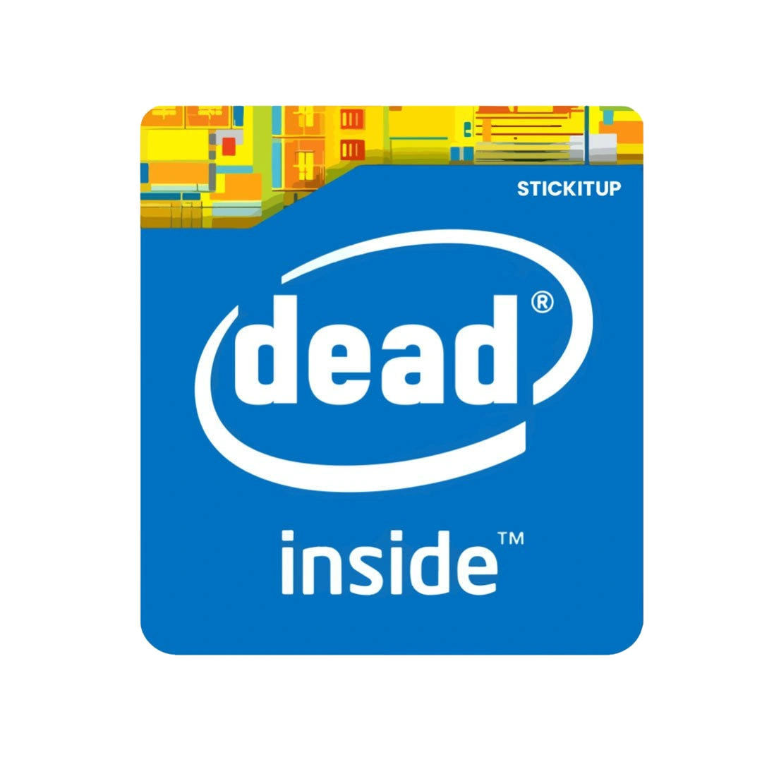Dead Inside 1.0 Sticker